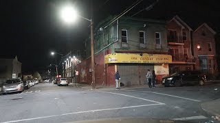 PATERSON NEW JERSEY HOOD AT NIGHT COVID 19 LOCKDOWN [upl. by Leftwich]