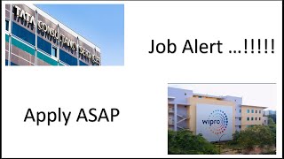 TCS and Wipro WILP Jobs  Jobs 2021 [upl. by Eelrebmyk]