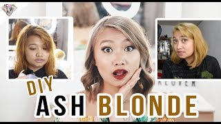 TIPID NA DIY ASH BLONDE  LESS THAN PHP 1000 [upl. by Boar]