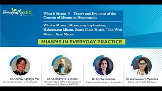 Theory and Evolution of the Concept of Miasms in Homeopathy  Miasms in Everyday Practice [upl. by Noizneb972]