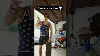 SKATERS VS SCOOTERS🤣💀skate scooter comedyvideos funnyshorts explore viralvideos shorts [upl. by Gabriell841]