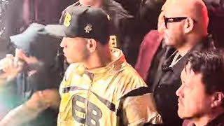 Edgar Berlanga RINGWALK with Fat Joe vs Canelo [upl. by Femi675]