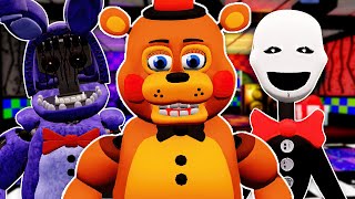 I Became FNAF 2 Animatronics in NEW Roblox Roleplay [upl. by Lladnar693]