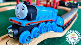 All Engines Go Introducing the NEW Thomas Wooden Railway Toy Trains [upl. by Gnni]