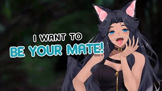 Wolf Girl Wants To Mate With You  ASMR Roleplay F4M Strangers to more [upl. by Dennison]