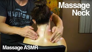 ASMR Massage Neck amp Upper Back [upl. by Ravid]