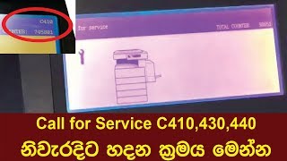 How to Reset error code C440 C410 C430 C450 in Toshiba [upl. by Pamelina954]