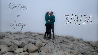 Vlog 170 Proposal On Scafell Pike  The Lake District [upl. by Macmahon]