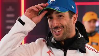 Daniel Ricciardo PostRace Interview  2024 Bahrain Grand Prix [upl. by Avilys264]