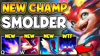 SMOLDER THE COOLEST CHAMPION RIOT HAS EVER RELEASED HES SO BROKEN [upl. by Patricio495]