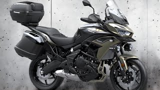 The new 2024 Kawasaki Versys 650 versatile and reliable middleweight adventure touring motorcycle [upl. by Wilfreda564]