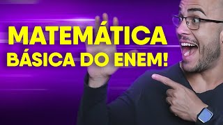 Como gabaritar a matemática básica do ENEM  Como resolver qualquer questão [upl. by Cordle]