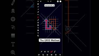 Discover a new technique in vector design The grid method creates geometrically precise shapes [upl. by Robyn]