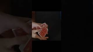 Riffle fanfaro cardistry rifflefan faro satisfying shorts [upl. by Ysak888]