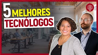 5 MELHORES CURSOS TECNÓLOGOS COM MAIS VAGAS DE EMPREGO [upl. by Gainor]