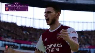 ARSENAL VS EVERTON  PREMIER LEAGUE 202425 [upl. by Orravan]