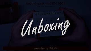 UNBOXING  Wir packen den 4 fach KNX Jalousieaktor von SATION für euch aus [upl. by Qooraf]