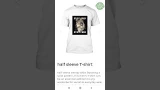 BEST QUALITY LOW COST TRENDY T SHIRT BUY EASY AND FREE DELIVERY tshirt reels fashion whitetee [upl. by Glynas]