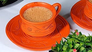 TeaSaffron Milk Tea Femous Dilli TeaDhaba Style Saffron Chae [upl. by Annaor]