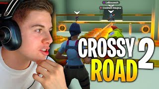 JE RÉUSSIS CE DEATHRUN CROSSY ROAD 2 SUR FORTNITE CRÉATIF [upl. by Adnalay]