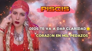 🚨PISCIS🔴VEO ALGO TRISTE QUE SALE DE TU VIDA Y TE PARTE EL CORAZON💔LUZ AL FINAL DEL TUNEL [upl. by Ever]