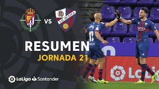 Resumen de Real Valladolid vs SD Huesca 13 [upl. by Earased]