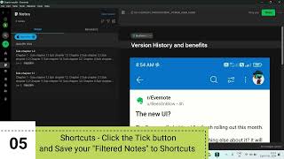 Evernote 10x Workflows Episode 2  Tags FilteredNotes SavedSearches Shortcuts and Quick Access [upl. by Mayne]