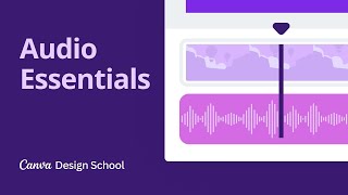 4 Audio Essentials  Creating Videos with Canva [upl. by Nahtnamas354]