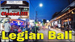 What is The Situation Now In This Area Legian Bali Nightlife [upl. by Elyl]