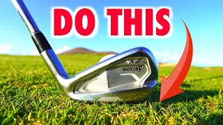 Learn To Strike Your Irons Perfect Every Time  Simple Golf Drills [upl. by Yatnahc]