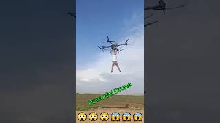 Man flying with Drone Drone that can carry a man  New Powerful Drone Technology in United States [upl. by Eldora571]