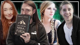 ACOMAF con NYME LIARA y ÁNGEL  UNA CORTE DE NIEBLA Y FURIA de SARAH J MAAS  El SALSEO [upl. by Assiron9]