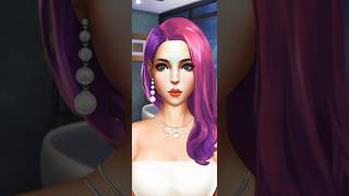 Face Makeover ASMR  Animated Girl Makeover asmr ytshort animation [upl. by Allekim]