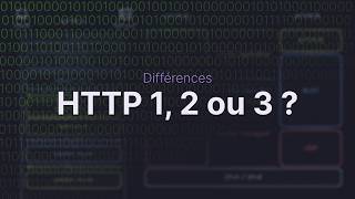 Quelles sont les différences entre HTTP 1 2 amp 3 [upl. by Rene]