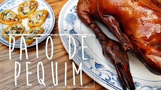 PATO DE PEQUIM  Coisas que Nunca Comi na China [upl. by Entsirhc712]