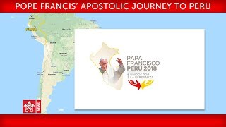 Papst Franziskus  Apostolische Reise nach Peru  Stundengebet 20180121 [upl. by Sirromad718]