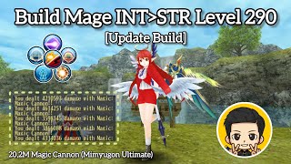 Build Mage INT STR Level 290 Update Build  Toram Online [upl. by Sutniuq867]