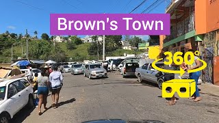 Browns Town St Ann Jamaica 360° [upl. by Mechling906]