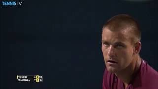 Youzhny Shows Off Touch Vs Wawrinka Toronto 2016 [upl. by Ecirahs]