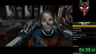 Lone Echo  Speedrun  Any  21141  First Attempt [upl. by Aloysia]