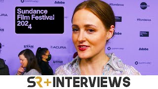 Renata Reinsve Talks A Different Man At Sundance Film Festival [upl. by Anieral]