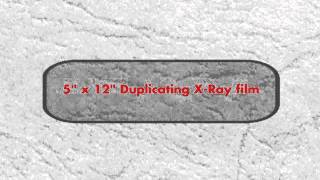 Duplicating Film 5X12 pkg50  Flow XRay [upl. by Prudie496]