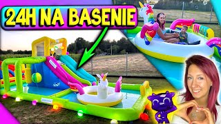 24H NA BASENACH CHALLENGE🌊 4x Diamentowa Moo 😱💜Milka Secret Box i Noc Basenie🌊 Marivo Vlog 44 [upl. by Llennahs]