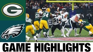 Green Bay Packers vs Philadelphia Eagles Game Highlights  2024 NFL Season [upl. by Nathanson]