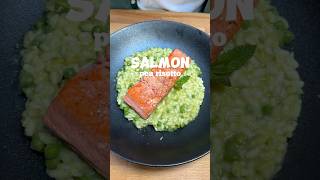 Salmon pea risotto [upl. by Cynth]