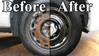 How to Paint the Wheels on your Car [upl. by Mccall]