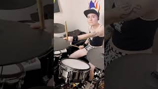 Drowning pool  Bodies short drum cover shorts [upl. by Nekial]