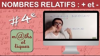 Revoir les calculs sur les nombres relatifs  Troisième [upl. by Ydissak]