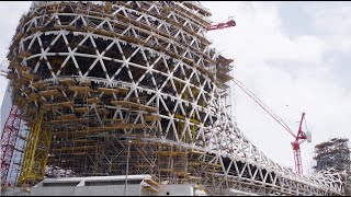 Take a look inside Dubais Museum of Future amp How it was Built [upl. by Carlita94]