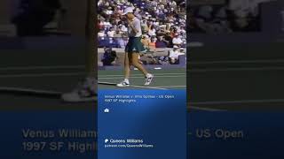 Venus Williams v Irina Spirlea  US Open 1997 SF Highlights [upl. by Obellia23]